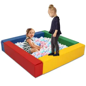 Children Soft Ball Pool Wholesales High-quality Play Square Indoor for Party Carton Package Foam Sofa Set Furniture Modern 50pcs