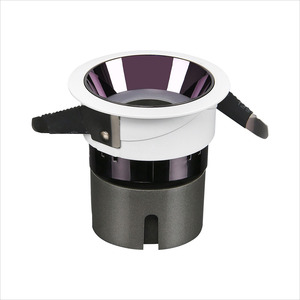 Nhà máy chiếu sáng trong nhà <span class=keywords><strong>LED</strong></span> <span class=keywords><strong>Downlight</strong></span> <span class=keywords><strong>COB</strong></span> lõm dẫn Spotlight tường máy giặt Nhôm 8W 12W 15W - Product Image 2