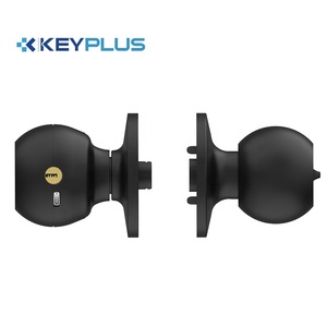 America Standard 60/70Mm Tuya App Wifi Control Fingerprint <b>Smart</b> Round Ball Knob <b>Lock</b> D-L10F <b>Smart</b> Knob <b>Lock</b> - Product Image 3