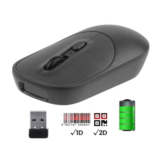 RTS Creative Portable Wireless 1D 2D Barcode Scanner Multi-function QR Code Reader Fast Scanning Stock Garment Shoes Shop USB
