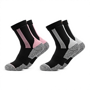 Men's Merino <b>Wool</b> Crew ODM Hiking Socks Standard <b>Thermal</b> Anti-Slip Quick Dry for Mountaineering and Snow - Product Image 3