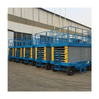 Petit élévateur à ciseaux mobile pour un homme/ascenseur de nettoyage à domicile ascenseur en aluminium/ascenseur personnel aérien à vendre