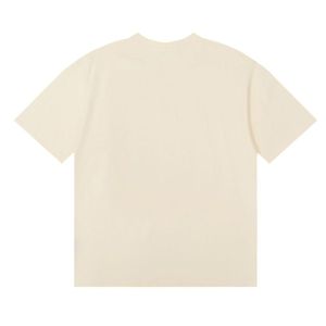 Camiseta informal de manga corta holgada con estampado Lakeside Town, moderna y de verano, para hombre y mujer - Product Image 5