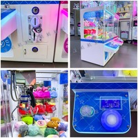 Machine à griffes en métal personnalisable avec logo, mini, commerciale, à monnayeur, avec lecteur de cartes, pour la revente en magasin ouvert