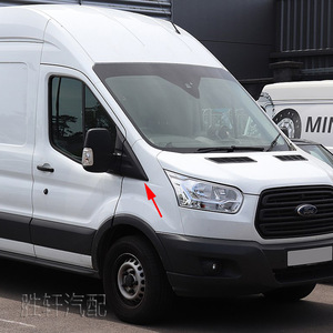 Ford Transit <b>Mirror</b> Cover Front Triangle <b>Panel</b> Left Side ABS Material 3m Tape Installation - Product Image 5