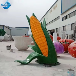 Estatua Moderna de Resina, Escultura Decorativa de Frutas, Verduras y Maíz para Decoración de Exteriores - Product Image 1