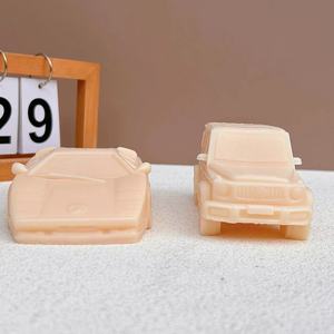 Xe Thể Thao Và Xe Buýt Nến Xà Phòng Thạch Cao Nhựa Silicone Khuôn Mẫu Có Kích Cỡ Khác Nhau Hương Liệu Thạch Cao Khuôn - Product Image 4