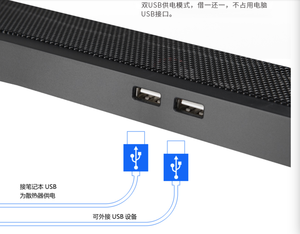 Support de refroidissement pour <span class=keywords><strong>ordinateur</strong></span> <span class=keywords><strong>portable</strong></span> pliable réglable en hauteur USB en métal <span class=keywords><strong>17</strong></span> <span class=keywords><strong>pouces</strong></span> 4 ventilateurs électrique ergonomique - Product Image 5