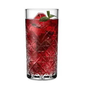 Bar Mojito Whisky Cocktail Highball Brille Zeitgenössische schlanke Trinkgläser
