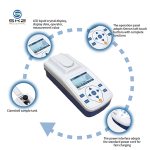 Tu1000p xách tay Máy Đo Độ ĐụC giá nephelometer 1000ntu nước Độ ĐụC mét - Product Image 2