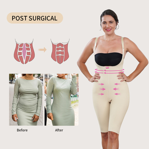 Mono de compresión quirúrgica para mujer, ropa en forma de <span class=keywords><strong>Fajas</strong></span> de columna, ropa postoperatoria, liposucción, transferencia de grasa, S-SHAPER - Product Image 2