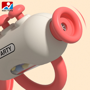 Interessante per bambini in plastica piccola tromba giocattolo stile cartone animato Mini corno strumento musicale per bambini - Product Image 5