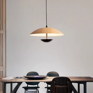 Lustre moderne en laiton, lampe suspendue LED blanc froid pour salon, taille moyenne, 6000K CRI90 IP54, garantie 3 ans - Product Image 2