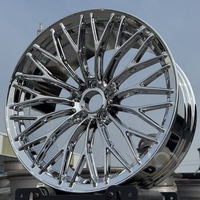 Jantes de voiture polies concaves forgées 5X112 5X120 en alliage pour course, de 18 à 22 pouces, pour BMW Mercedes AMG Audi RS