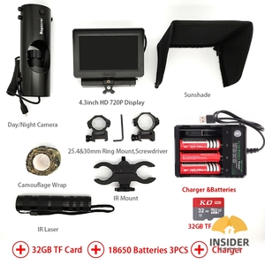 กล้องมองกลางคืน <span class=keywords><strong>Megaorei</strong></span> 2 ปี 2023 ความละเอียด HD720P บันทึกภาพและวิดีโอ - Product Image 2