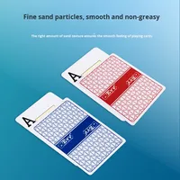 CY Luxury Texas Hold'Em Cartes à jouer Plastique PVC givré Durable WPT Imperméable Écologique Logo personnalisé Forme personnalisée Large