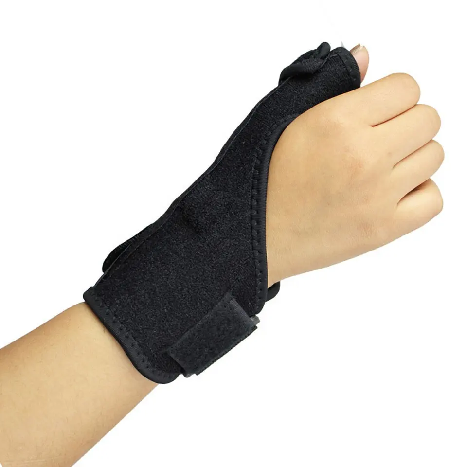 조정 가능한 운동 손목은 중괄호 정형 손목과 엄지 부목을 지원합니다