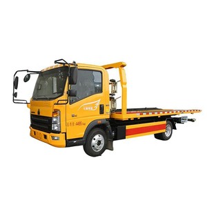 Customized Howo 3Ton 4Ton 5Ton 4x2 Wrecker Tow <b>Truck</b> Recovery <b>Flatbed</b> Tow Crane <b>Truck</b> for Sale - Product Image 1