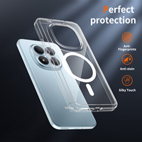 Funda Transparente para Redmi Note 15 Pro+ al por Mayor de Fábrica, con Cubierta Trasera Anti-Rayones y Anti-Amarillamiento, Funda Magnética Transparente para Teléfono Móvil