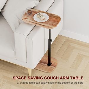 Vente en gros de <span class=keywords><strong>plateau</strong></span> de table de canapé en <span class=keywords><strong>bois</strong></span> d'acacia, table d'appoint en forme de hauteur réglable pour canapé, <span class=keywords><strong>plateau</strong></span> de table d'acacia pour canapé - Product Image 5