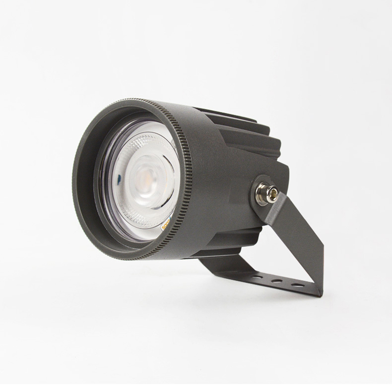 15W/18W 24W IP67 Outdoor AC220V AC/DC12-24V RGB Aluminum LED Spotlights 30 Beam Angle DMX512 Control for Landscape Lighting