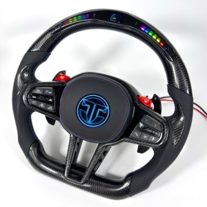 Volante de Fibra de Carbono para <span class=keywords><strong>BMW</strong></span> G02 G05 G06 G09 G11 G12 G15 G20 G22 G28 G29 G30 G38 G80 G82 F40 F90, Accesorios para Automóviles - Product Image 3