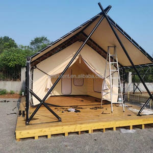 <span class=keywords><strong>Prix</strong></span> bon marché Tente safari Hiver Toile imperméable pour glamping Hotel Tentes safari à vendre - Product Image 2