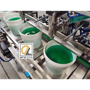 Emballage liquide automatique MTW pesant l'huile de voiture à moteur 20 <span class=keywords><strong>litres</strong></span> machine de remplissage - Product Image 4