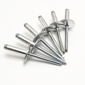 Capuchon à grande bride, tête de dôme en acier d'aluminium, <span class=keywords><strong>Pop</strong></span> Din 4.8*16mm, <span class=keywords><strong>Rivet</strong></span> aveugle, usine en chine - Product Image 4