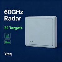 Sensor Kecepatan Multi-Lane TSRV04 60GHz Jangkauan Deteksi 100m Jalan Perkotaan 4 Jalur 32 Target Non-Kontak Keluaran XY & Kecepatan