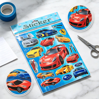 Autocollants de voiture en vinyle imperméables personnalisés OEM, autocollants de pare-soleil de voiture à motif personnalisé, autocollants imperméables pour vitres et pare-chocs de voiture