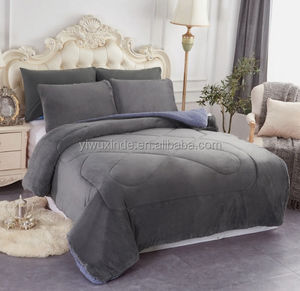 Cotton Velvet Comforter Coverlet <strong>Quilt</strong> <strong>Continental</strong> <strong>Quilt</strong> Cotton Quilted Bed Runner - Product Image 2