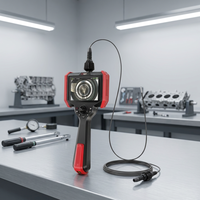 360 °   Caméra d'inspection endoscopique industrielle articulée, endoscope à fibre optique avec inspection Wifi