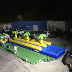 Glissière <span class=keywords><strong>gonflable</strong></span> de <span class=keywords><strong>ventre</strong></span> d'enfants de PVC de Double voie et glissière d'eau pour l'été - Product Image 3