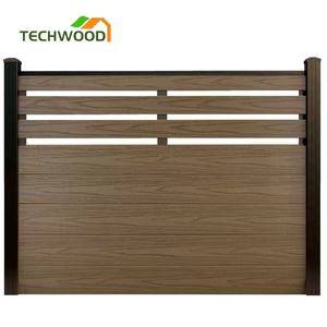 Pannelli per Recinzioni Moderni in Composito Legno-Plastica, Ecologici e Impermeabili, Co-estrusione 3D per Giardino e Uso Esterno Privato, Vendita all'Ingrosso - Product Image 1