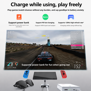 XREAL Hub Dock รองรับการเชื่อมต่อแบบเต็มรูปแบบกับ Switch เชื่อมต่อโดยตรงกับ PC ชาร์จขณะเล่น รองรับการชาร์จเร็ว PD และรีเฟรชเรทสูง 120Hz - Product Image 2
