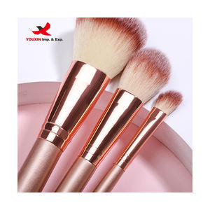 Lot de 12 pinceaux de maquillage or champagne sans logo, prix de gros, pour débutants, outils de beauté - Product Image 6