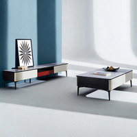 Quincaillerie Pieds de meubles en fer épais pour canapé Meuble TV Armoire latérale Table basse et support de lit souple-Design moderne et résistant