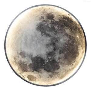 Lámpara de Pared de Luna de Arte Moderno Nórdico, Lámpara Decorativa de Lujo de Hierro LED para Sala de Estar - Product Image 5