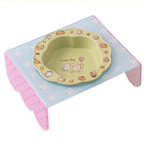 Comedero Elevado de Cerámica para Gatos con Soporte Acrílico, Protección para el Cuello, Plato Elevado para Comida y Agua, Anti-Manchas Negras en la <span class=keywords><strong>Barbilla</strong></span> - Product Image 5