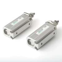 Cylindre AIRTAC MPG16X5/10/15/20/25/30/35/40S Miniature CDJP2B en alliage d'aluminium, type panneau