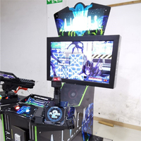 Machine d'Arcade de Jeu de Tir Simulateur Aliens CGW à Monnayeur pour Enfants