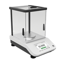 Balance analytique numérique IKEME, précision 0,0001g/0,1mg, calibration interne, conforme aux normes GLP/GMP/FDA, pour laboratoire pharmaceutique et chimique.