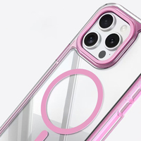 Vente en gros d'accessoires de téléphonie mobile pour iPhone 15 16 17 Pro Max Housse transparente de luxe