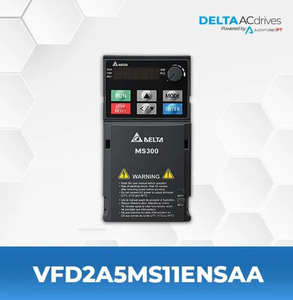 อินเวอร์เตอร์ Delta MS300 VFD2A5MS11ENSAA 100-120V 1 เฟส 0.4 กิโลวัตต์ 0.5 แรงม้า - Product Image 1