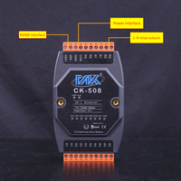 Module d'E/S à distance Modbus RTU 8 canaux RS485 CK-508 avec sortie relais, produit multifonction nouvelle génération 8DO