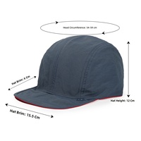 Gorra de Béisbol Personalizable de Doble Cara con Cordón Ajustable, de Secado Rápido, Parte Superior Suave, Resistente al Agua, de Ala Corta para Actividades al Aire Libre