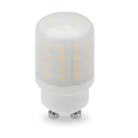 Bombilla LED GU10 de cerámica de alta calidad, 5W, con base GU10, foco regulable sin parpadeo, 110V 220V 230V 120V, RA90+