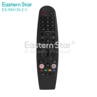 Control Remoto de Alta Calidad ES-RM139-2-V para JVC RM-C3285 AKB76036901 Magic Android TV RM-C3417TV con Voz WebOS