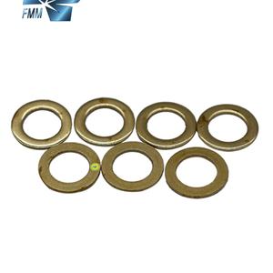 FMMA0055 Brass <b>Washer</b> Pure <b>Copper</b> Flat Gasket Universal Fastening Sealing <b>Washer</b> for Auto Parts - Product Image 1